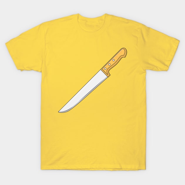 Kitchen Knife T-Shirt by KH Studio